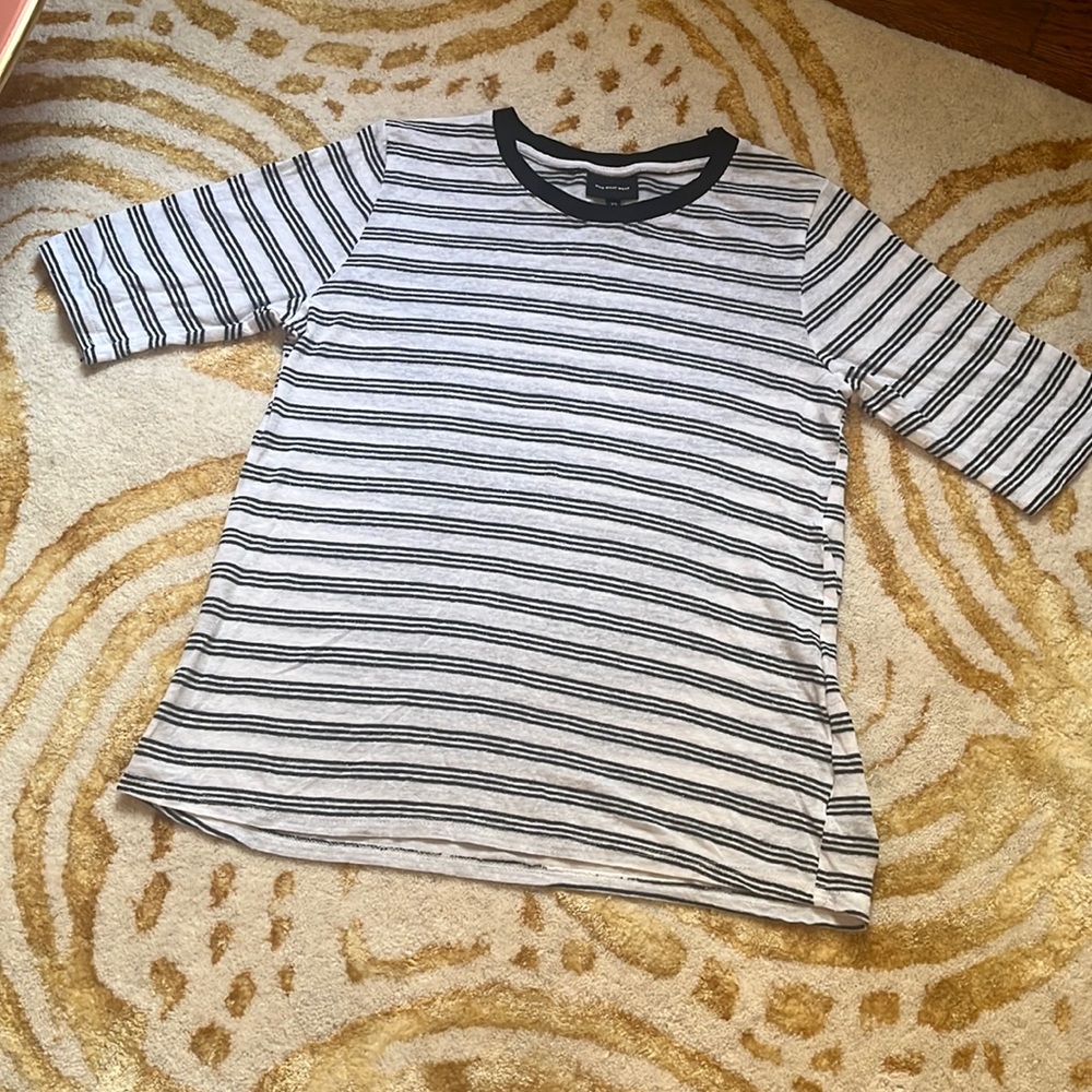 Who what wear sparkle short sleeve tee